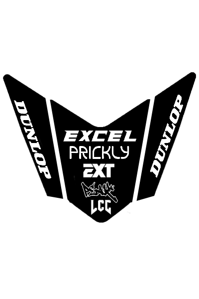 mx4 short Talaria Rear Fender Decal
